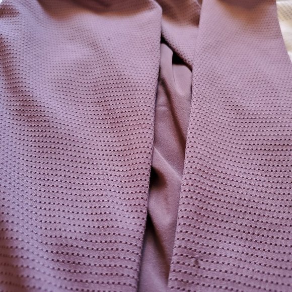 Adidas by Stella McCartney Dusty Mauve Button Front Elastic Waist Sport Top XS - Picture 11 of 11